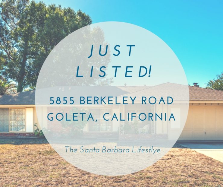 JUST LISTED! 5855 BERKELEY RD GOLETA, CA