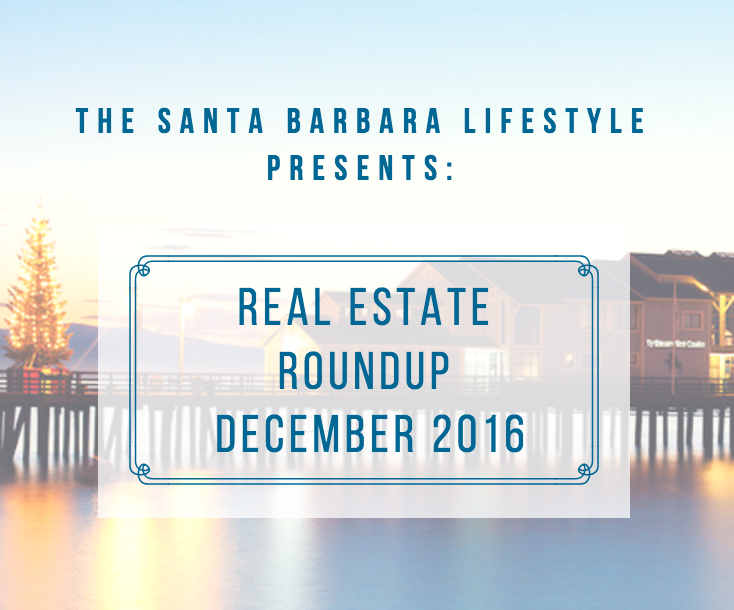 Monthly Real Estate Roundup December 2016