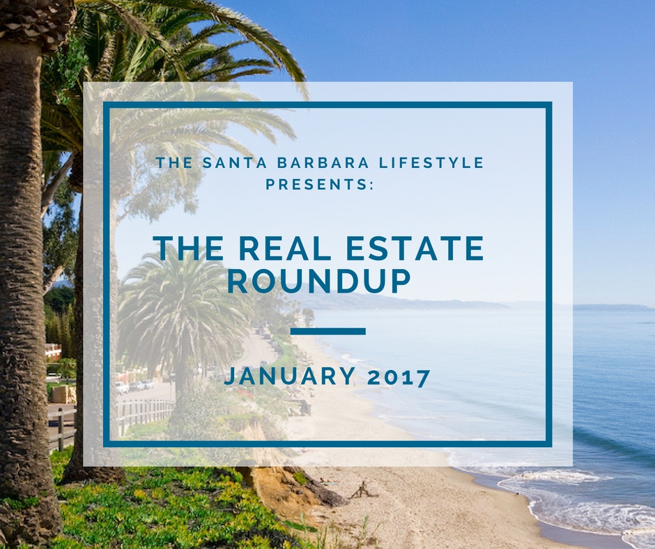 MONTHLY REAL ESTATE ROUNDUP JANUARY 2017