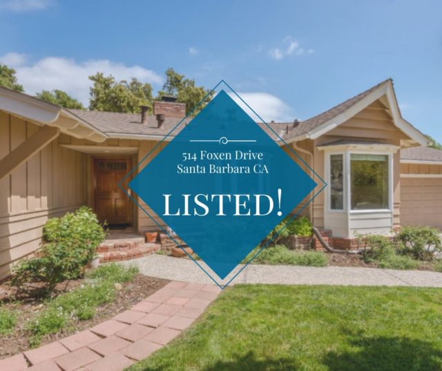 JUST LISTED! 514 Foxen Dr in Santa Barbara CA