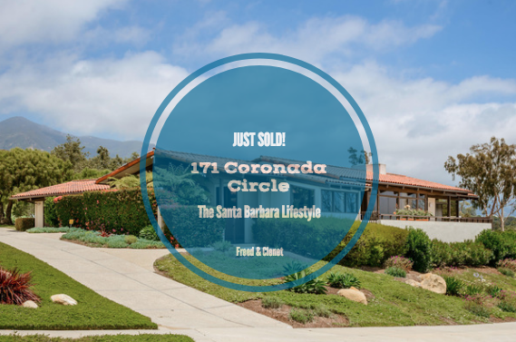 Sold! 171 Coronada Circle, Montecito, CA 93108