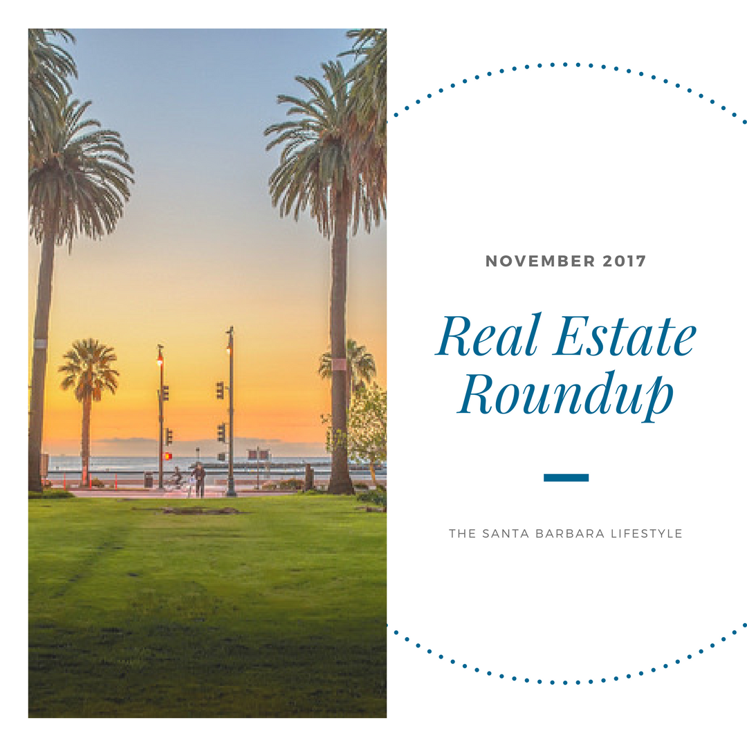 MONTHLY REAL ESTATE ROUNDUP NOVEMBER 2017